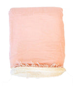 Load image into Gallery viewer, PEACH Solid Fleece Lined Blanket
