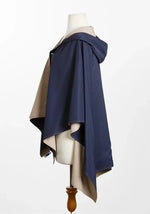 Load image into Gallery viewer, Navy &amp; Camel  Water-Repellent, Reversible RAINRAP
