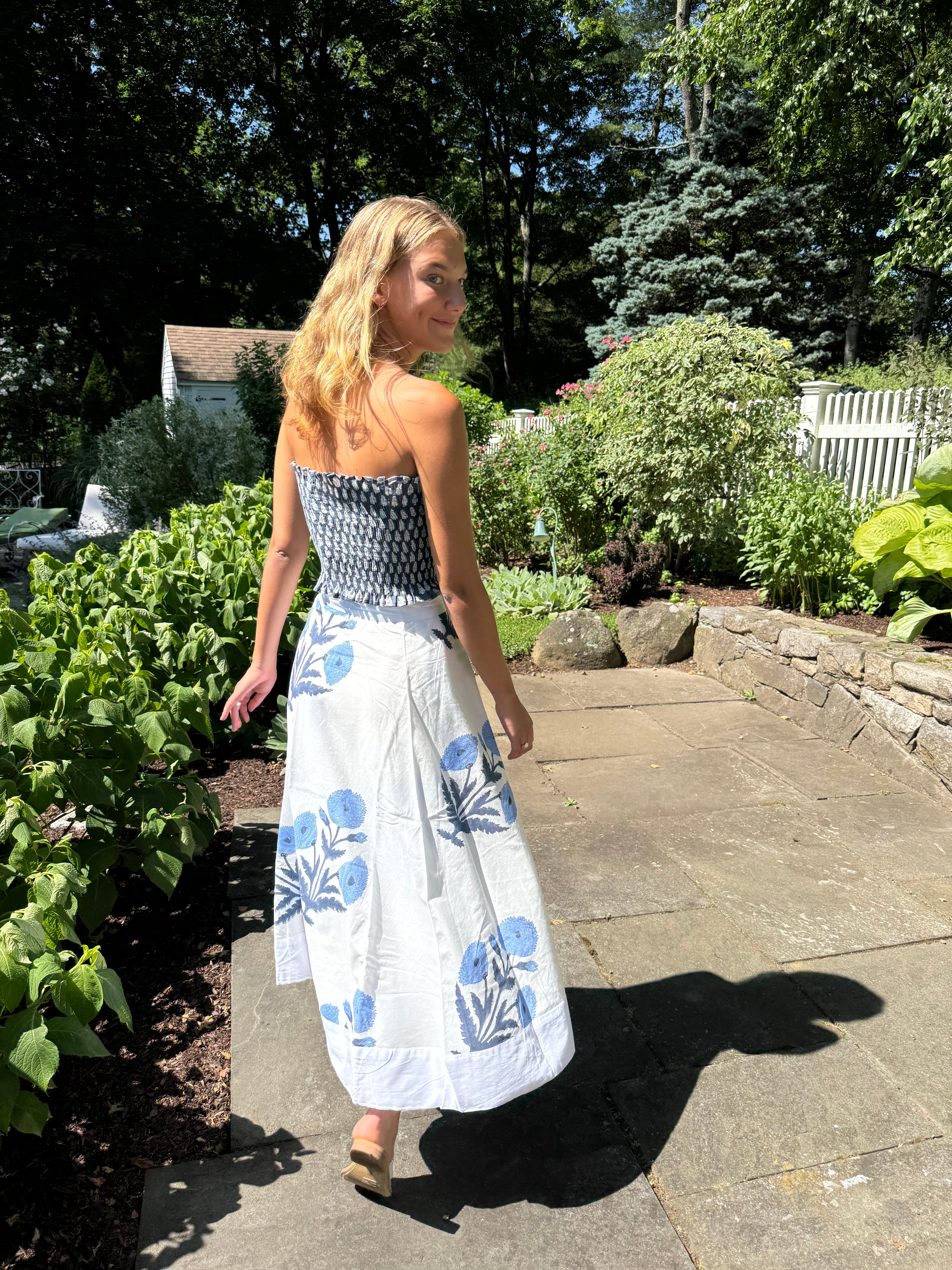 The Capri Poppy Dress/ Skirt/ Cover Up