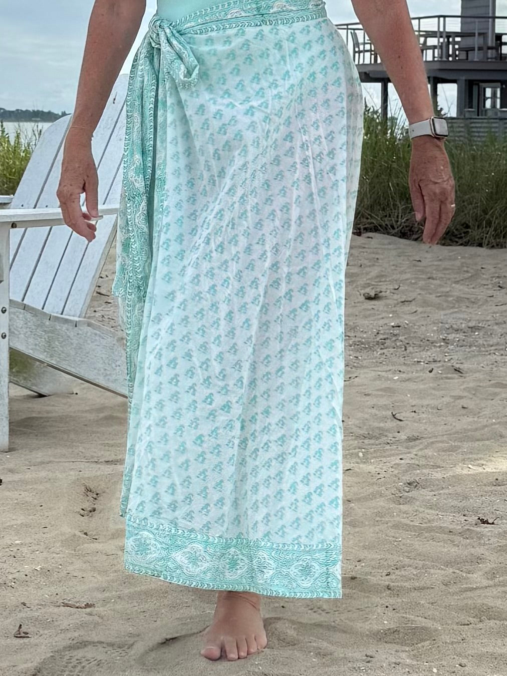 Capri Maxi in Stamp Fabric