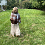 Load image into Gallery viewer, Checked Pom Pom Scarf
