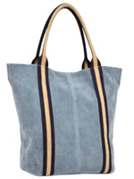Load image into Gallery viewer, Suede Leather Tote Bag
