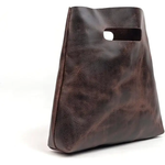 Load image into Gallery viewer, Minimalist Handmade Handbag | Full Grain Leather Bag
