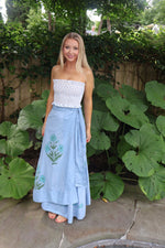 Load image into Gallery viewer, Capri Poppy Maxi Skirt/ Dress/ Cover Up
