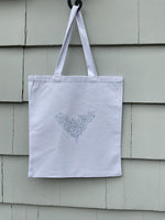 Load image into Gallery viewer, Love Heart Tote Bag
