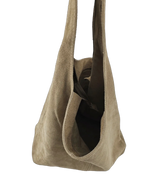 Load image into Gallery viewer, Suede Leather Hobo Bag
