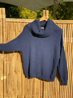 Load image into Gallery viewer, Cowl neck Knitted Sweater
