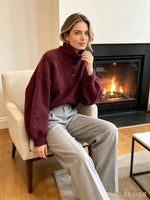 Load image into Gallery viewer, Chunky Henley Sweater
