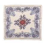 Load image into Gallery viewer, Cashmere Bandana Paisley-cs Big in Champagne
