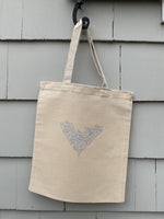 Load image into Gallery viewer, Love Heart Tote Bag
