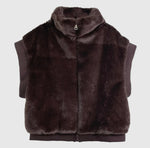 Load image into Gallery viewer, Boxy Faux Fur Vest

