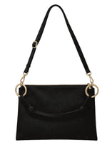 Load image into Gallery viewer, Leather gold ring bag
