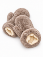 Load image into Gallery viewer, Spring Faux Fur Mittens
