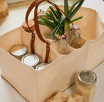 Load image into Gallery viewer, Large Canvas Grocery/ Beach Tote
