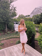Load image into Gallery viewer, The Capri Mini Skirt/ Top in Stamp fabric
