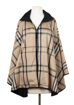 Load image into Gallery viewer, Black &amp; Plaid Water-Repellent, Zippered SPORTYRAP
