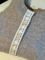Load image into Gallery viewer, Ribbon Beige Cardigan
