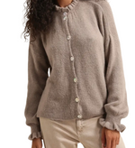 Load image into Gallery viewer, Ruffle Neck Cardigan
