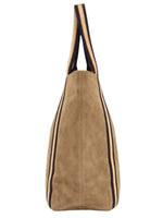 Load image into Gallery viewer, Suede Leather Tote Bag
