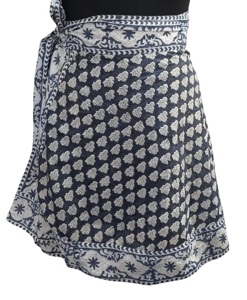 The Capri Mini Skirt/ Top in Stamp fabric