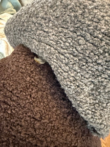 Boucle Hooded Cardigan