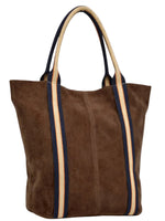 Load image into Gallery viewer, Suede Leather Tote Bag
