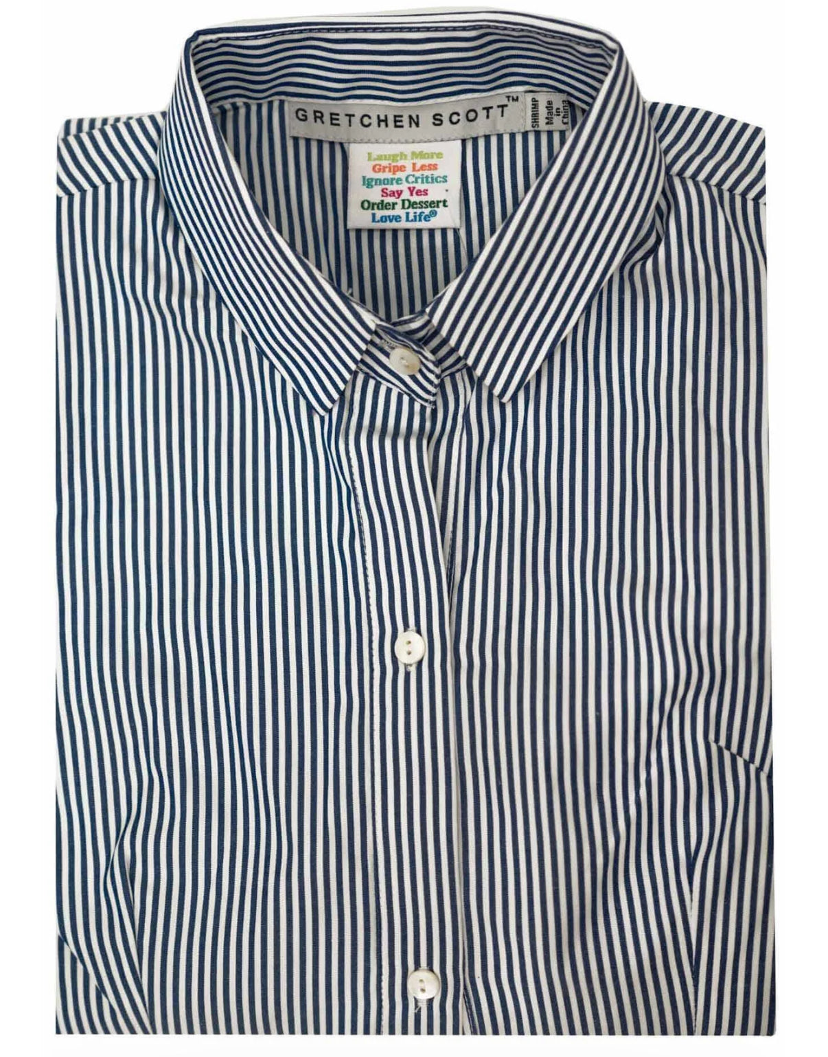 Pinstriped Pris Shirt