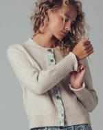 Load image into Gallery viewer, Flower Ribbon Cardigan
