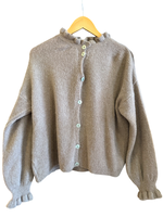 Load image into Gallery viewer, Ruffle Neck Cardigan
