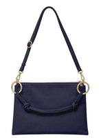 Load image into Gallery viewer, Leather gold ring bag
