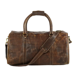 Load image into Gallery viewer, Large Duffel Luggage leather Travel Bag Duffel bag Gym Bag Airplane cabin Approved Carry On Overnight Leather Weekender Mens Duffle Bag For Men and Women 20 inch
