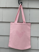 Load image into Gallery viewer, Love Heart Tote Bag
