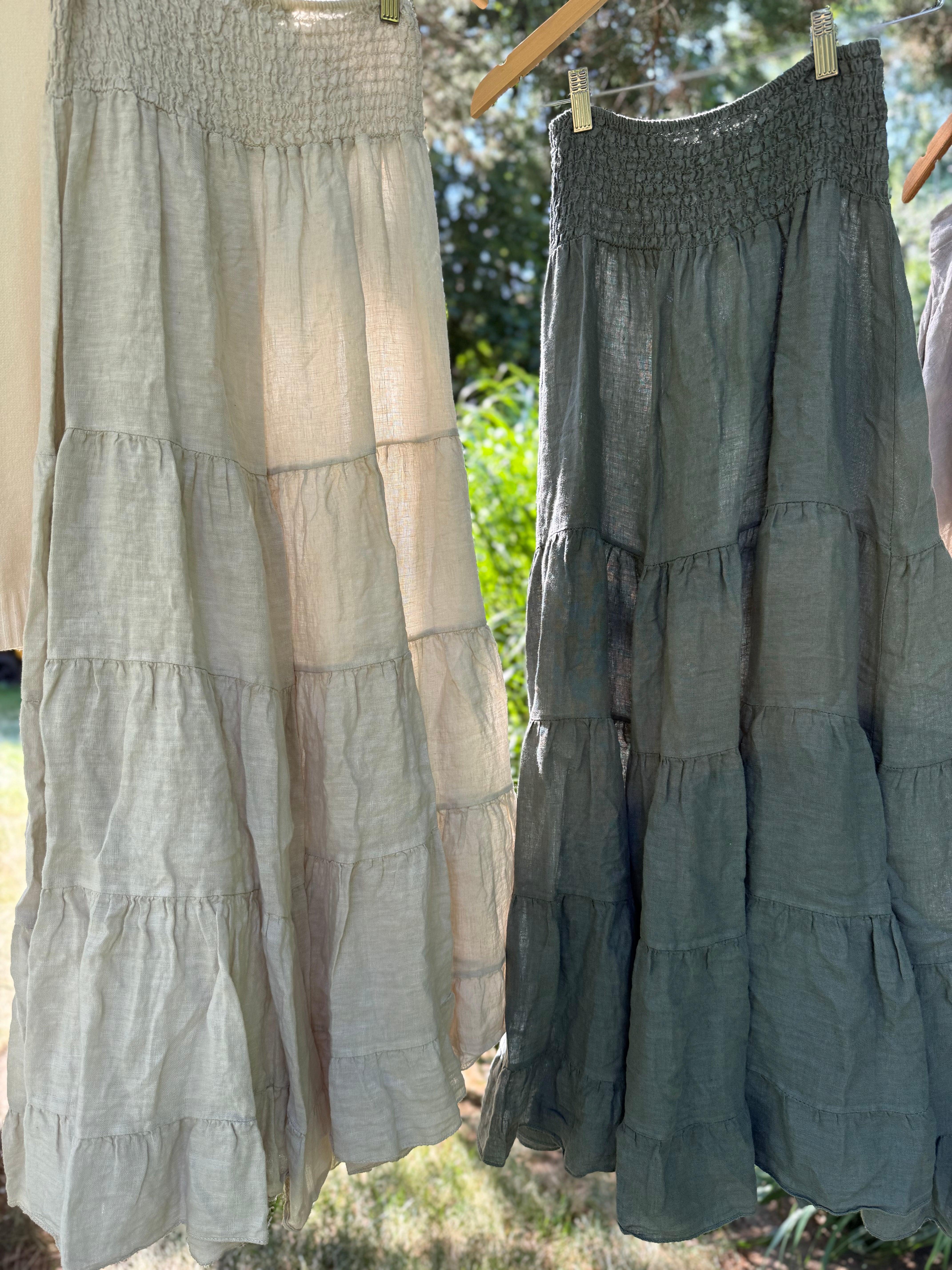 The Onda Tiered Skirt