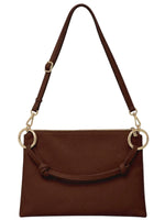 Load image into Gallery viewer, Leather gold ring bag
