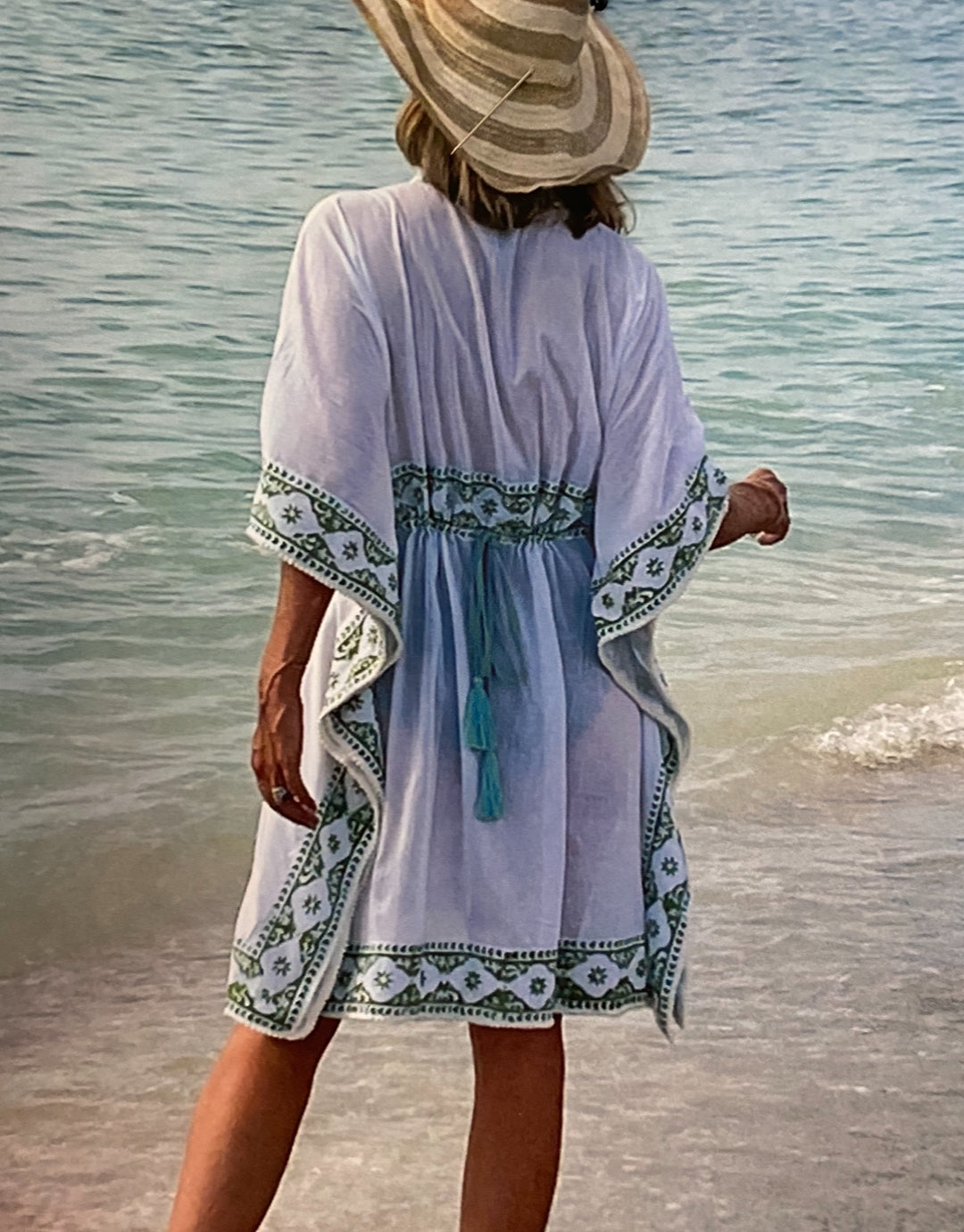 The Sanibel Short Kaftan