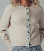 Load image into Gallery viewer, Flower Ribbon Cardigan
