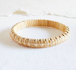 Load image into Gallery viewer, Small single basket weave bangle
