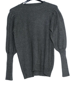 Load image into Gallery viewer, Puff shoulder and tight sleeve sweater
