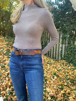 Load image into Gallery viewer, Slim Fit Ribbed Sweater
