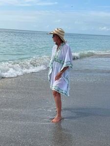 The Sanibel Short Kaftan