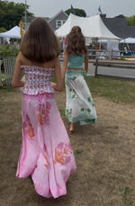 Load image into Gallery viewer, Capri Poppy Maxi Skirt/ Dress/ Cover Up
