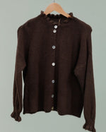 Load image into Gallery viewer, Ruffle Neck Cardigan
