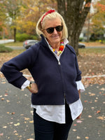 Load image into Gallery viewer, Zip sweater jacket
