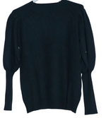 Load image into Gallery viewer, Puff shoulder and tight sleeve sweater
