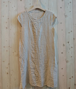 Short Summer dress with detail down front