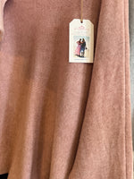 Load image into Gallery viewer, Bat Sleeve Sweater with scoop neck
