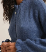 Load image into Gallery viewer, Ruffle Neck Cardigan
