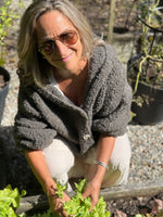 Load image into Gallery viewer, Boucle Hooded Cardigan
