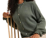 Load image into Gallery viewer, Ruffle Neck Cardigan
