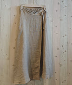 Load image into Gallery viewer, Linen Wrap Skirt
